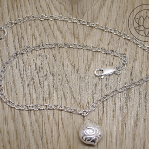 Ganesh Silver Pod Anklet