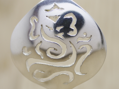 Large Ganesh Silver Pendant