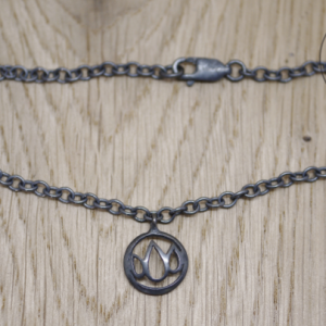 Small Lotus Charm Bracelet