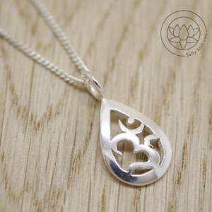 Small OM Pendant Sterling Silver