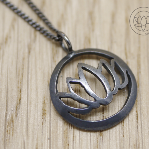 Medium Lotus Flower Pendant